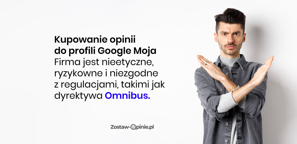 Nie Kupuj Opinii do Profili Google Moja Firma - To oszustwo 
